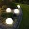 Kovalmax® Lampada sfera da terra interno esterno illuminazione giardino palla 30 cm IP65