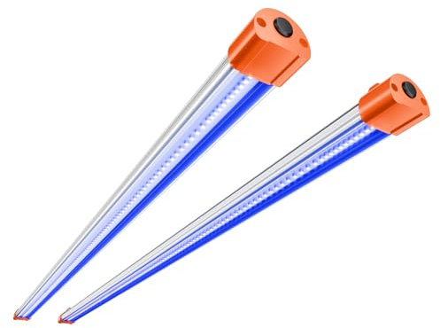 Spider Farmer SUPP-UV60 LED Grow Light, Grow Lampe, UV-Zusatzlicht für Zimmerpflanzen, 365-370nm Ultraviolettes Wachstumslicht, 90cm Langer Balkensatz