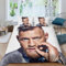 BYTFGAIT Bettwäsche Bettbezug-Set Conor McGregor 3D UFC Serie Print Musterdesign Mit Verdecktem Reißverschluss,Conor McGregor Bettbezug Set Mikrofaser King（220x240cm）