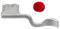 Metal Thumb Up Grip for for Fuji Fujifilm XT50 XT5 XT4 XT3 XT30 XT2 XT20 XT10 Digital Camera Hot Shoe Thumb Hand Grip Accessories (Silvery)