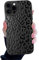 Compatible for iPhone 12 Pro Max Case, Black Small Leopard Cute Cheetah Pattern Design for Women Girls, Soft TPU Slim Profile, Anti-Slip Shockproof Protective Girly