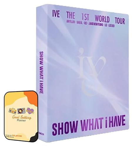 SHOW WHAT I HAVE IVE Album [DVD ver.]+Pre Order Benefits+BolsVos K-POP Inspired Freebies (THE 1ST WORLD TOUR)