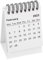 VILLCASE 2023 Kleiner Planungskalender Kleiner Kalender Mini-desktop-monatskalender Spiralkalender Kalender Für Den Schreibtisch Tischkalender Mini Winziger Tischkalender Papier Weiß