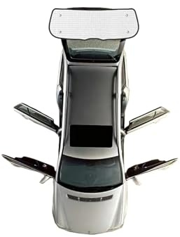 Sonnenblende Auto Für VW Für Sharan 7N Für SEAT Für Alhambra 2010 2018 2019 2020 2021~2022 Auto Sonnenschutz Fenster Sonnenschirm Abdeckungen Sonnenblenden Auto Fenster Verdunkelung(Rear Windows)
