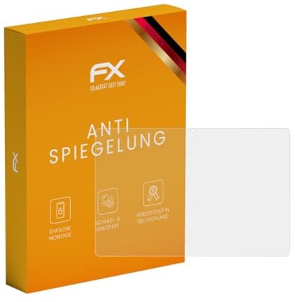 atFoliX Displayfolie kompatibel mit Huion Kamvas Slate 10 Schutzfolie, entspiegelnde und stoßdämpfende FX Folie (2X)