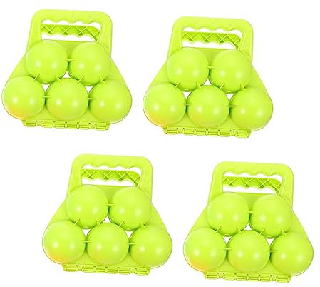 VICASKY 4stücke Schneeball-Clip Zum Klemmen Von Spielzeug Schneeball-Spielzeug Werkzeug Zum Herstellen Von Schneebällen Zum Mischen Von Nassem Sand Und Schlamm Geeignet Für Winter-schneesp