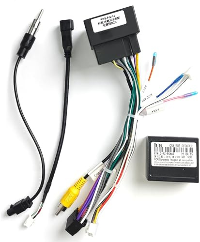 URVOLAX #2 CAN-Bus-Adapter für Peugeot Boxer 2017-2023 & Citroën Jumper 2016-2023, kompatibel mit Android Autoradio