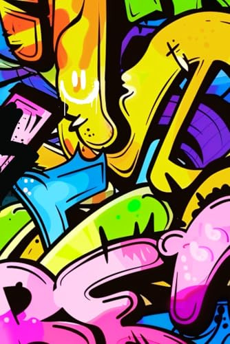 Graffiti Explosion Notebook: A Bold Urban Notebook for Creative Minds