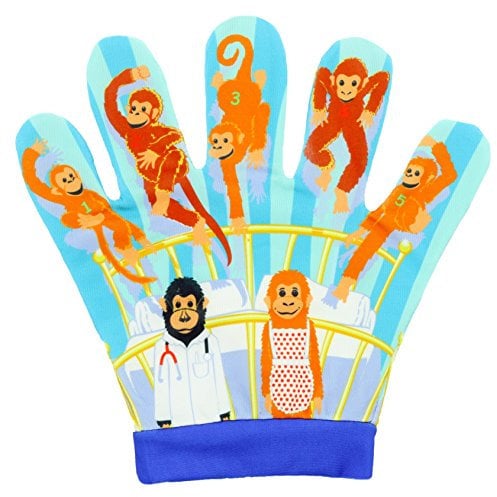 Lieblings Song Mitt Fünf kleine Affen Handschuhe