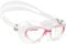 Cressi Cobra Lady, Occhialini Nuoto Donna, Trasparente/Rosa, Taglia unica