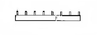 ABB Stotz S&J Sammelschiene PS1/57NA