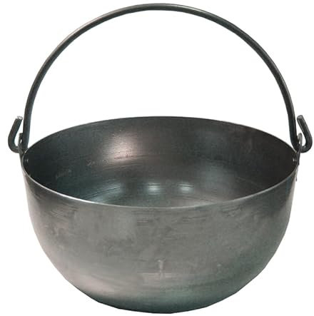 Volpe 71022-Imex Il Calderone della Strega Che Bolle di Ferro 22 x 12 cm