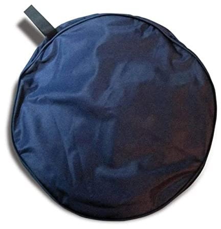 OLPRO Mains Hook Up Cable Bag – Blue | EV Charging Cable Storage Bag for Caravan, Campervan, Motorhome | 25m Electric Hook Up Cable Tidy | Camping Extension Lead Holder