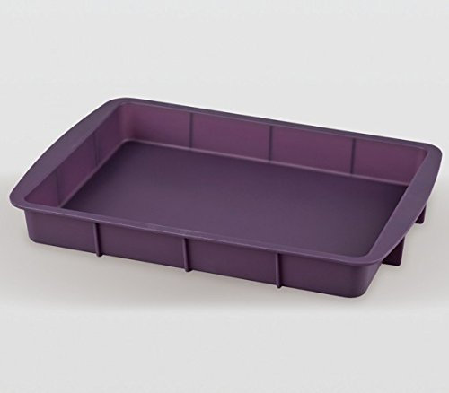 Fuente Horno Silicona Violett 32,5x23x4