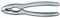 Sanelli Ambrogio Schiaccianoci in Acciaio Inox, Pesante cm 16, Multicolore, Standard