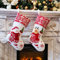 WEWILL Brand Classic Weihnachtsstrümpfe, Weihnachtsmann, Schneemann, 45 cm, 2 Stück