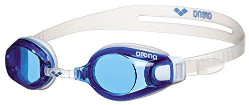 arena Zoom X-Fit Lunettes de Natation Unisexe Adulte, Grandes Lentilles avec Protection UV et Traitement Anti-Buée, Pont Nasal Réglable et Joints en Silicone