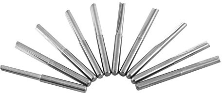 Schaftfräser 10 Stücke 3,175mm Set CNC Fräser für CNC Bearbeitung