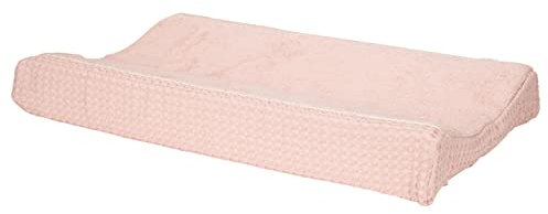 Koeka Wickelauflagenbezug - Spannbezug Für Wickelunterlage - Amsterdam - Waffelstoff Aus Baumwolle - Atmungsaktiv - Abwaschbar - Rosa - 45X73 Cm