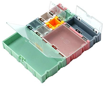 PINH-lang Werkzeugkästen,9 teile/satz SMD container SMT IC elektronische komponenten mini aufbewahrungsbox schmuckschatulle