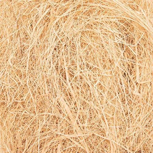 Baker Ross Rafia Natural AT768 (paquete de 50 gr) para proyectos de arte y manualidades para niños, surtidos