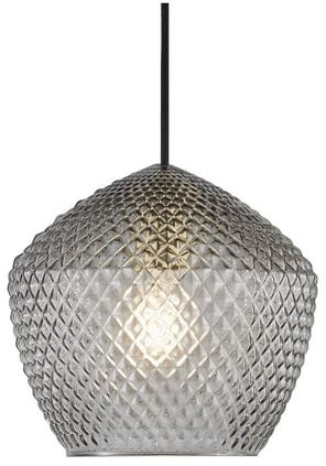Nordlux Orbiform Pendelleuchte transparent 20 cm Breite dimmbar