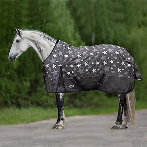 York Pferdedecke Regendecke Weidedecke Outdoordecke Night Sky (125 cm)