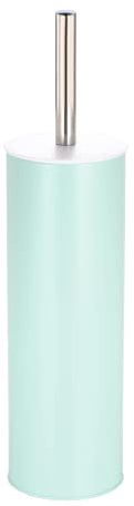 Blue Canyon Natura Toilet Brush & Holder for Bathroom, Flexible Toilet Bowl, Stainless Steel Brush Head for Deep Cleaning, Compact Size, Elegant Design with Holder–Green