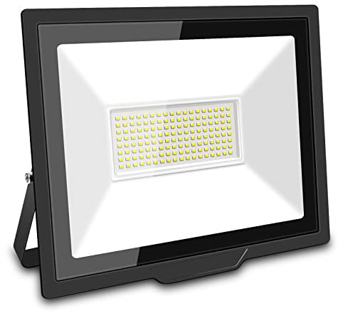 Willpower Faretto LED da Esterno 100W 10000LM IP66 Proiettore 6000K Bianco Lampada Luce di Sicurezza 85V-265V Illuminazione per Giardino Garage Cortile Patio Corridoio