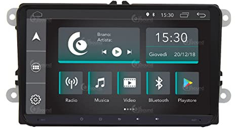 Radio de Coche para Volkswagen Golf Sharan Tiguan Android GPS Bluetooth WiFi USB Dab+ Touchscreen 9 5core Carplay AndroidAuto