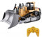 HEBXMF RC Truck RC Bulldozer Spielzeug Maßstab 1:16 9-Kanal-RC-Frontlader-Traktor, voll funktionsfähiges 2,4-GHz-Rc-Bulldozer-RC-Baufahrzeuge-Geschenk mit Licht- und Sound-LKW-Spielzeug