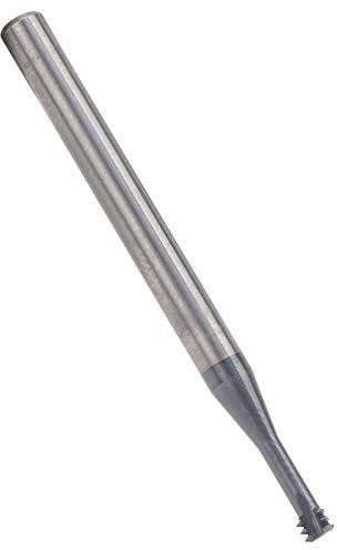 Fresa per Filettare, Fresa per Filettatura a 3 Denti Fresa per Filettatura in Acciaio Al Tungsteno Utensile Manuale CNC per Forniture Industriali