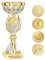 KDO MAGIC Trophée Personnalisable - Coupe personnalisée avec Texte - Gravure - Plusieurs modèles - Or et Argent - Cadeau fête des Pères, Anniversaire, Sport (Modèle Tennis)