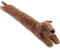 FanChose Niedliche Tür-Zugluftstopper, Tierform, Polyester, Braun, 86 cm x 2 cm, robust, Geräusch- und Lichtblocker