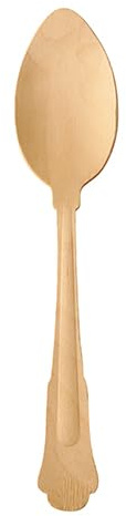 90 Löffel, Holz pure 19,5 cm natur Vintage