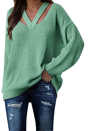 Amazon Warehouse Deals Flieder Pullover Damen Pullover Damen Only Sale Color Blocking Pullover Damen Hoodie Damen Oversize Kuschel Schwarze Pullover Damen Elegant Pulli Weihnachten Damen