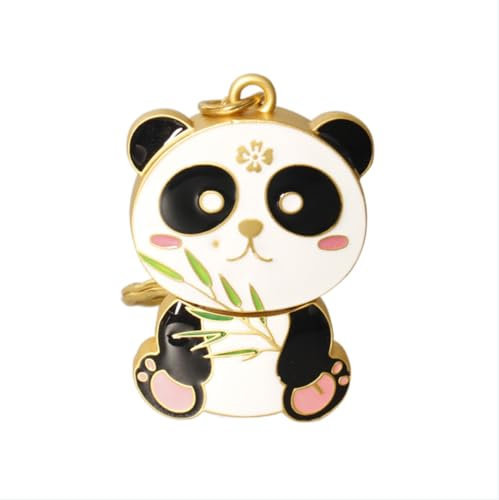 Clé USB en métal en forme d'arme en bronze chinois antique (64 Go, panda)