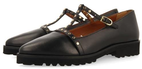 GIOSEPPO Wayland, Mary Jane Damenschuhe, flach, Schwarz, Größe 39, Schwarz, 39 EU