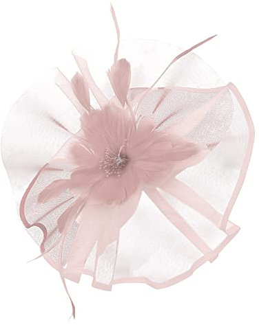 UnoSheng Fascia per sudore da donna, copricapo per chiesa, con clip, per feste di nozze, per borsa da tennis, 3 racchette, oro rosa, Taglia unica