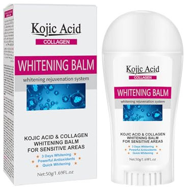 Kojisäure Hautaufhellungscreme für Intimbereich, Achselcreme, Hautaufhellungscreme für Intimbereiche, Aufhellungscreme, dunkle Fleckenentferner, Korrektur für Hals, Achselhöhle, Ellenbogen, innere