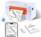 vretti Etikettendrucker Bluetooth,Etikettendrucker DHL,Versandetikettendrucker, für Versandverpackungen, Kompatibel mit Amazon,Shopify,Etsy,Ebay,UPS