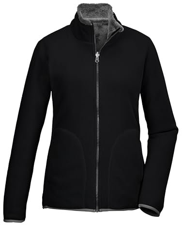 G.I.G.A. DX Damen Wendefleecejacke/Fleecejacke GW 59 WMN FLC JCKT, schwarz, 44, 42385-000