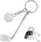 witeup Schlüsselanhänger mit Golfschläger und Golfbälle,Schlüsselringe Golf Zubehör,Geschenk für Golfer, Schlüssel Ringe Golf Geschenk für Männer und Frau