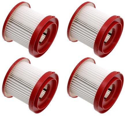 Kompatibel mit Milwaukee 49-90-1900 Akku-Staubsauger-Teile, Nass-/Trocken-Filter-Set.(4pcs-)