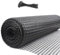 Plastic Wire Mesh Fencing, 1 x 10M Reusable Gardening Net Fence Sheet Chicken Wire Mesh Roll Poultry Breeding Netting Garden Balcony Protection Net Black with 18 Pcs Fixed Straps