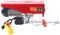 Paranco elettrico, 220 V, 1600 W, verricello elettrico, 1000 kg, verricello elettrico con un pulsante di emergenza