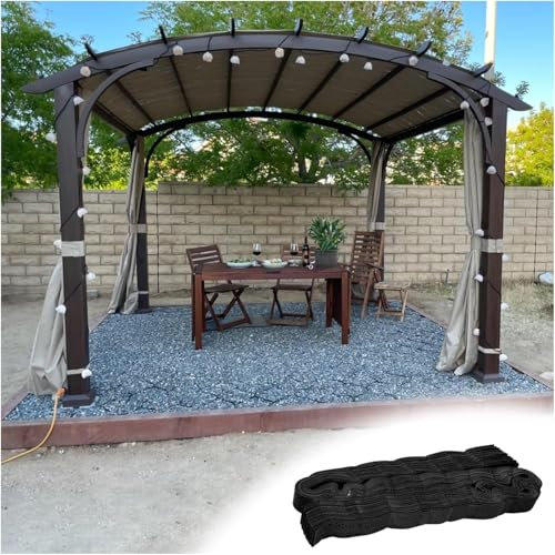 Paddockplatten Schwerlast-Geogitter zur Kiesstabilisierung - 5/10cm (2/4 Zoll) Stärke, Ausziehbares Fundament für Pavillons, Schuppen & Wohnmobile – Drainagefähig für Auffahrten & Böschungen(5cm/2 Hi