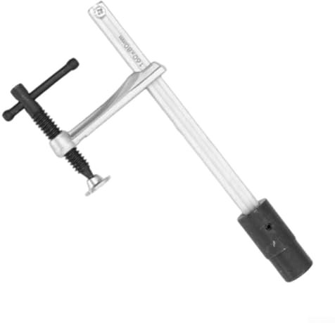 Yhenlovtt Adjustable F-Style Bar Clamp Drop Forged Steel Workshop Tool for Metalworking Welding Woodworking Projects 273x113mm(20mm)