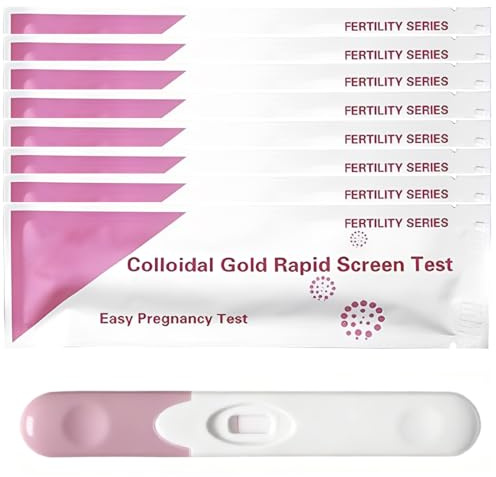 YUPZAR 8 Stück Schwangerschaftstest, Schwangerschaftserkennung präzise und Schnelle Ergebnisse, pregnancy test, Frühschwangerschaftstest Schnelle Erkennung Empfindlich