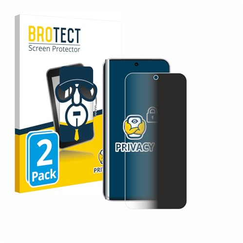 BROTECT Blickschutzfolie für Vivo X300 Pro | 2 Stück Anti-Spy Displayschutz Made in Germany Smartphones und Handys Privacy Screen Protector Blaulichtfilter Klare Folie